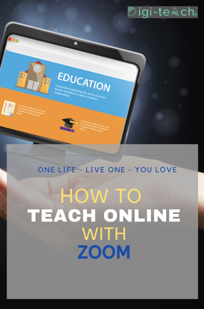 How to teach online with Zoom