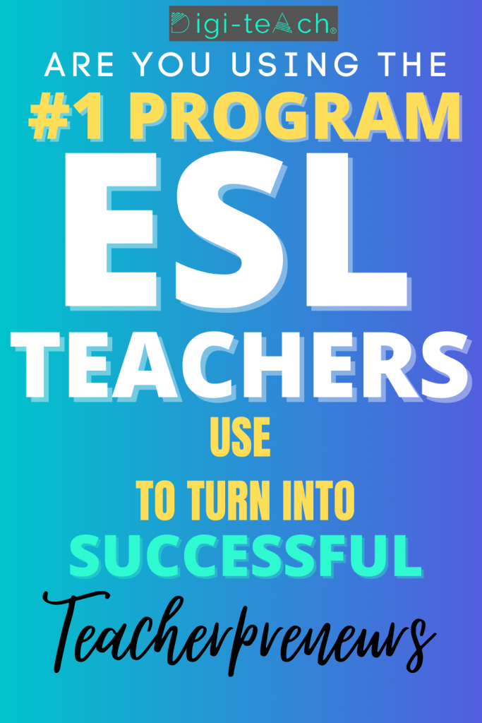 Discover the No.1 Program that ESL teachers use: And how you can access it 4
