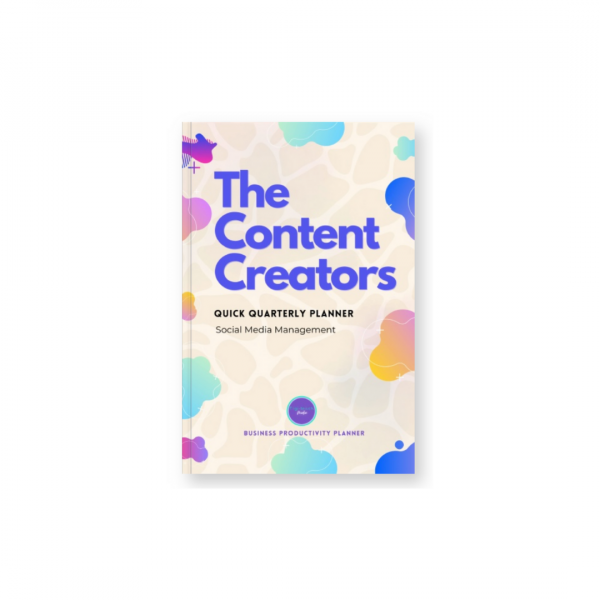 The Content Creators Planner