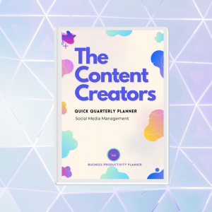 Content Creators Planner