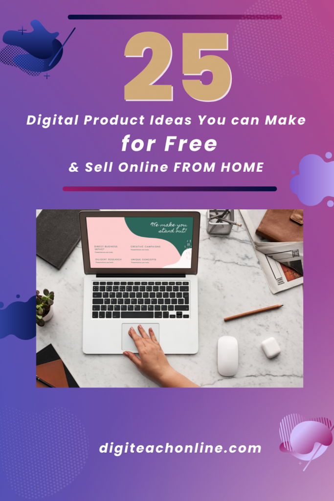 How to create and sell your first digital product