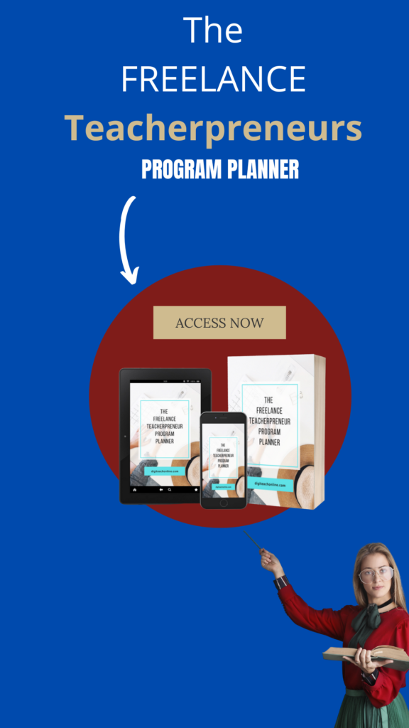 The Teacherpreneur Course Program Planner