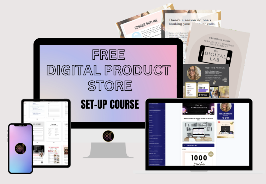 How to Create a Digital Product Business in 10 Minutes with Free Customizable Templates